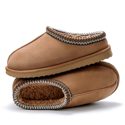 Fuzzy Fall Slippers - Water Resistant